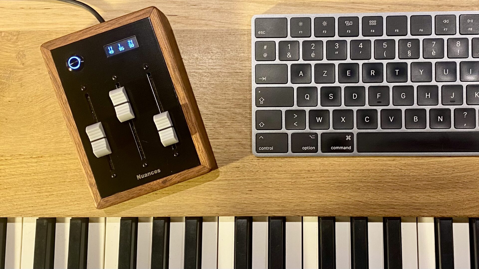 Professional MIDI CC controller for film composers